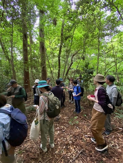 青葉山での研修会